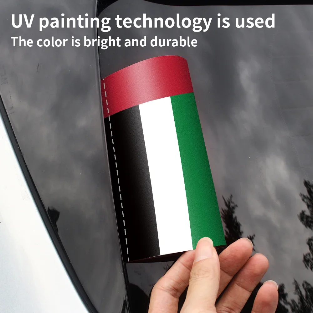 Car Accessories Uae - Наклейка на автомобиль с флагом ОАЭ,