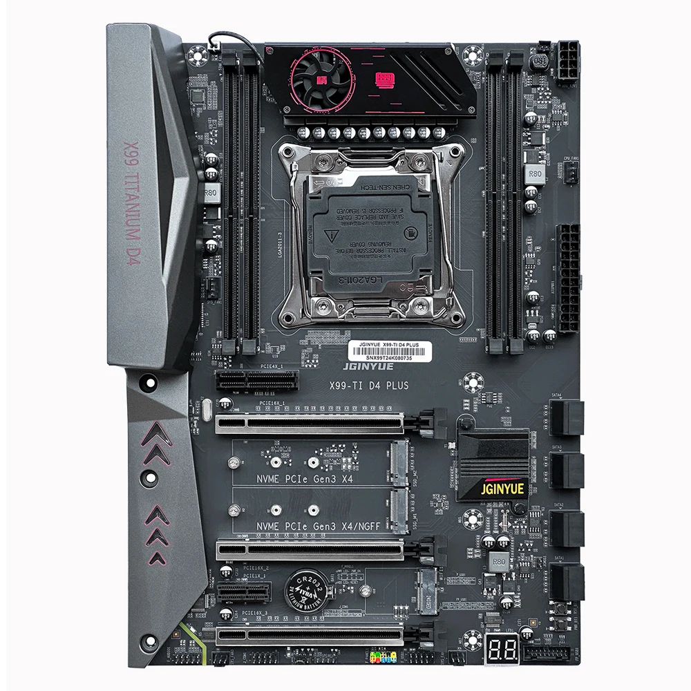 X99 Motherboard Combo Xeon E5 2680 V4 CPU Kit LGA 2011-3 2*16GB=32GB DDR4 RAM Memory Support NVME M.2 USB 3.0 TITANIUM D4