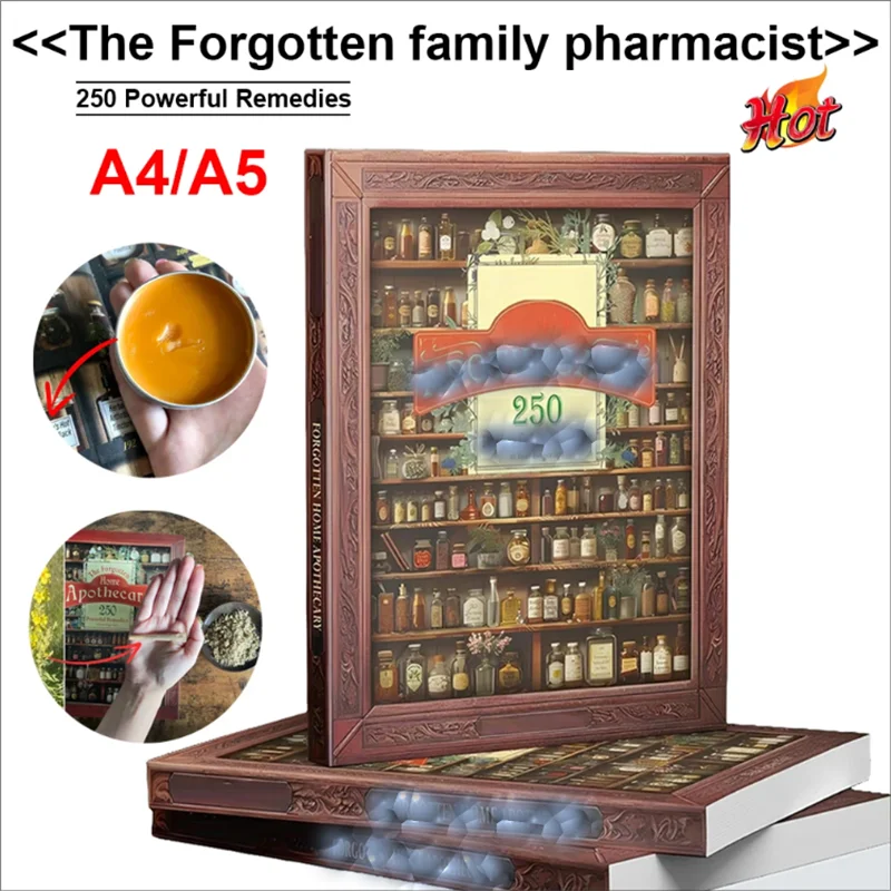 Forgotten Home Apothecary 250 Powerful Remedies at Your Fingertips Natural Remedies Herbal Remedies Book for Everyday Wellness