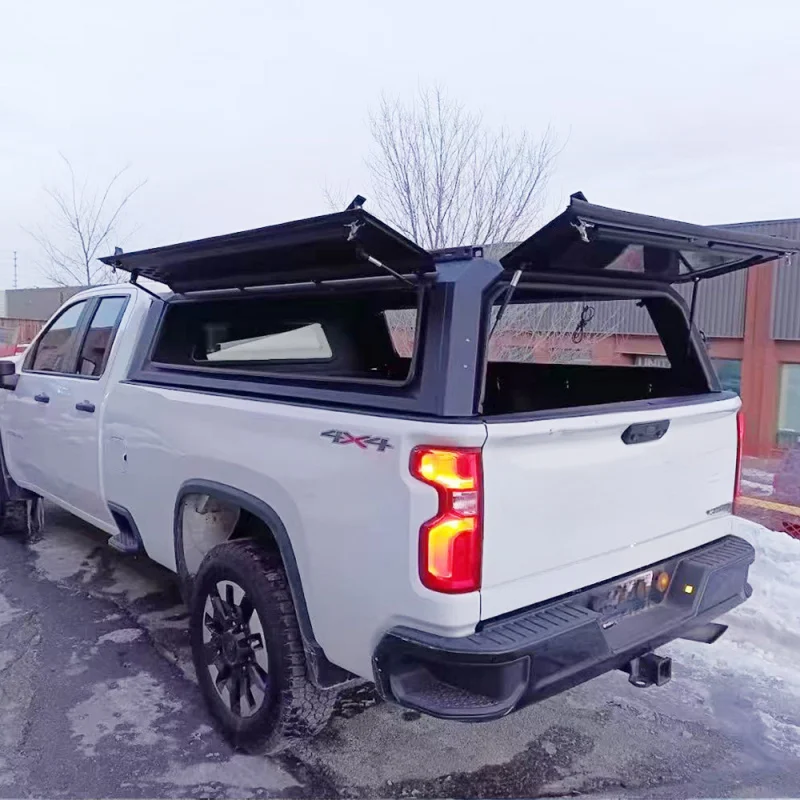 Heavy Duty Aluminum High Top Bed Canopy Cover Pickup Trucks
