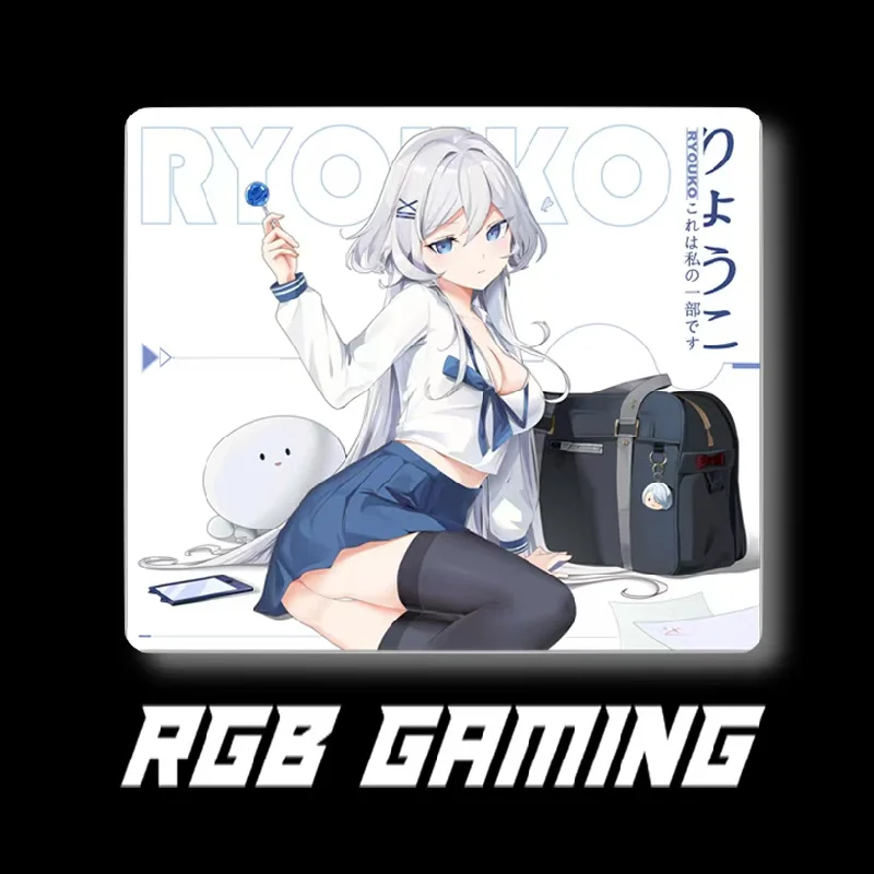 RGBGAMING "Ryoko" 99-Style Like Mouse Pad, Skin-Friendly, Slightly Textured, Original Anime Esports Gear