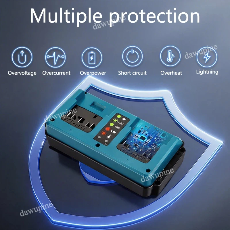 Gli accessori per elettroutensili sostituiscono il mini caricabatterie rapido GAX1418V a 2 porte per la batteria al litio Bosch 14,4 V 18 V BAT614 BAT618 GBA18V80