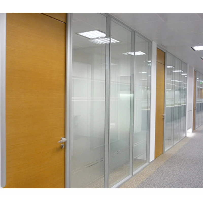 OEM Design Aluminum Frame Office Partitions For Glass Wall