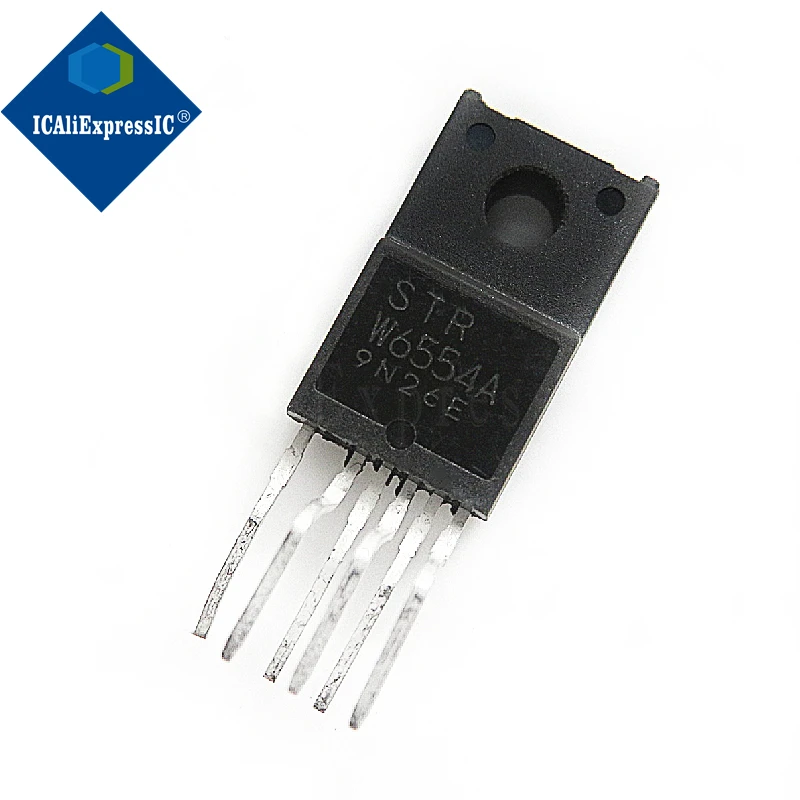 5pcs/lot STRW6554A STR-6554A W6554 TO-220F In Stock