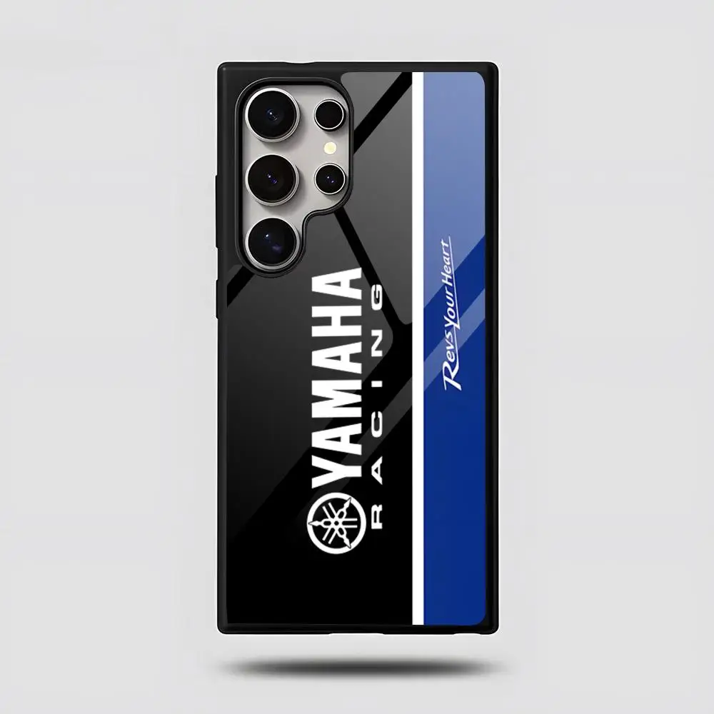 Etui na telefon w stylu motocykla Y-YamAhaE-S do SAMSUNG S26 25 24 S22 S20 ULTRA S21 S30 23 Note5 S8 Plus S9 S10E Lite PC+TPU Funda — zdjęcie produktu 4