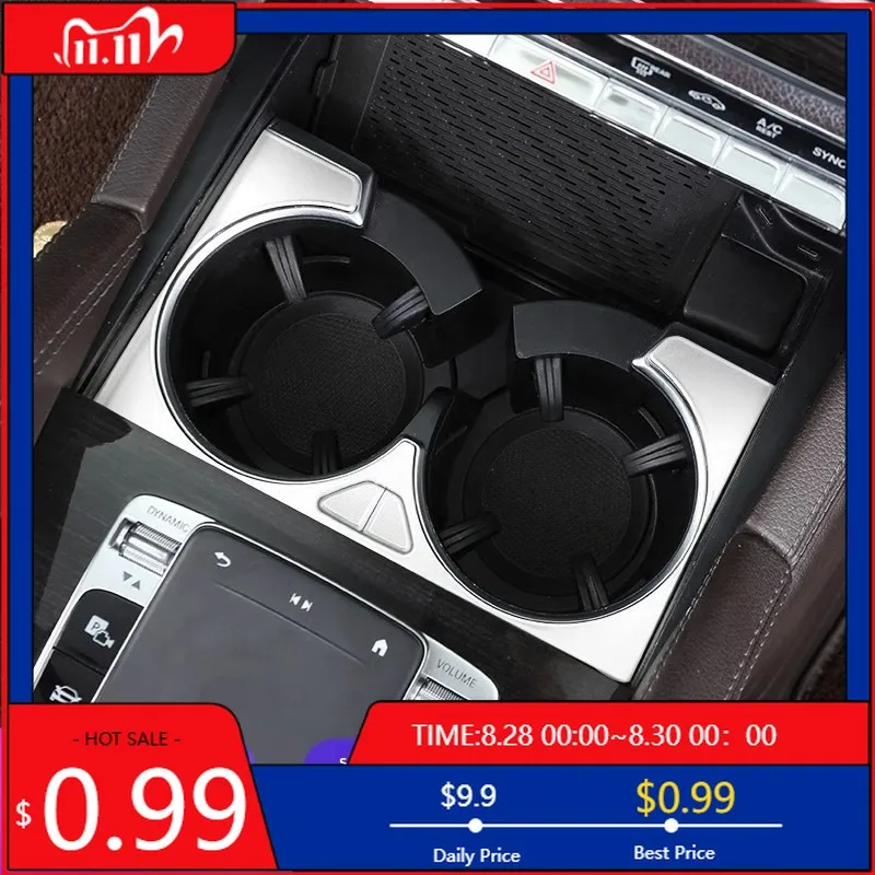 

Внутренние наклейки для Mercedes-Benz W167 GLE 20-25, накладка на подстаканник для воды gle350 X167gls450, модифицированный внутренний три