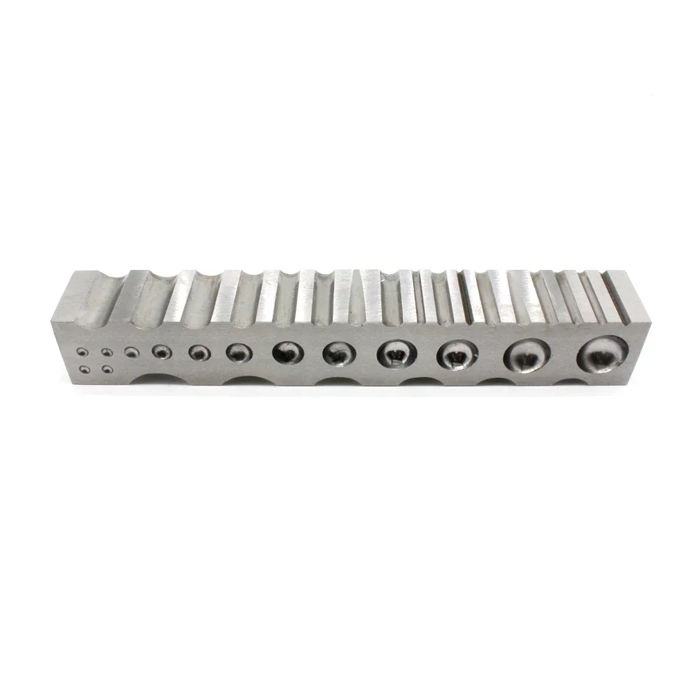 High Hardness Steel Dapping Block for Metal Forming Doming Jewlery Bending Sharping Tool