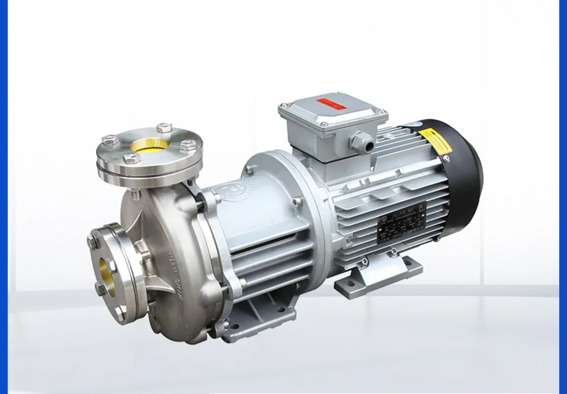 Cap Series Large Flow No Leakage Magnetic Drive Pump Stainless Steel Magnetic Cryogenic Pump