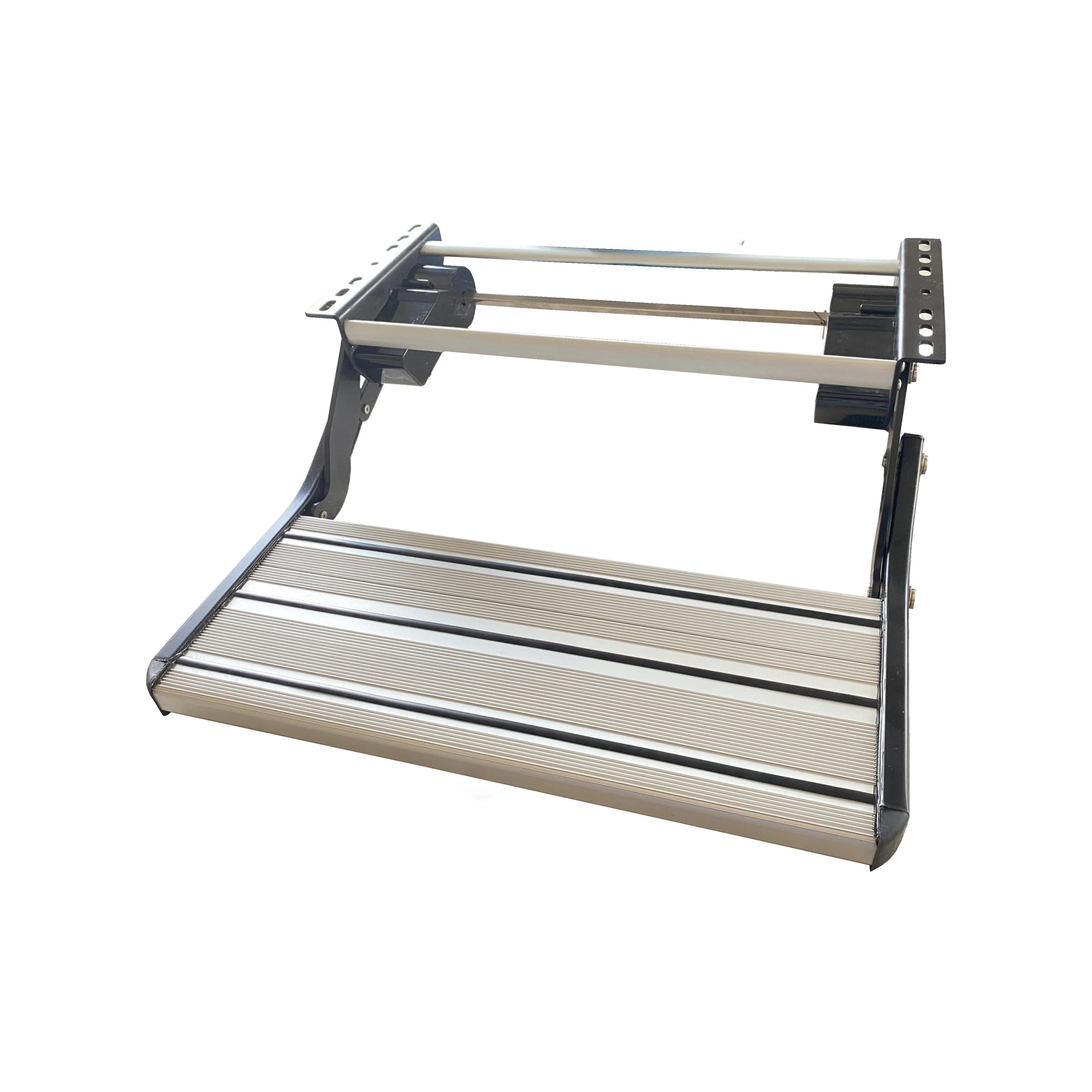 Good Price RV Motorhome Caravan Camper Trailer Aluminum Electric Single Layer Folding Step With