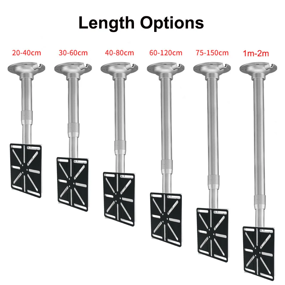 High Speed Dome PTZ Camera Ceiling Mount Bracket Monitoring Telescopic Support Hoisting Vertical Hanging Inverted Holder Stand