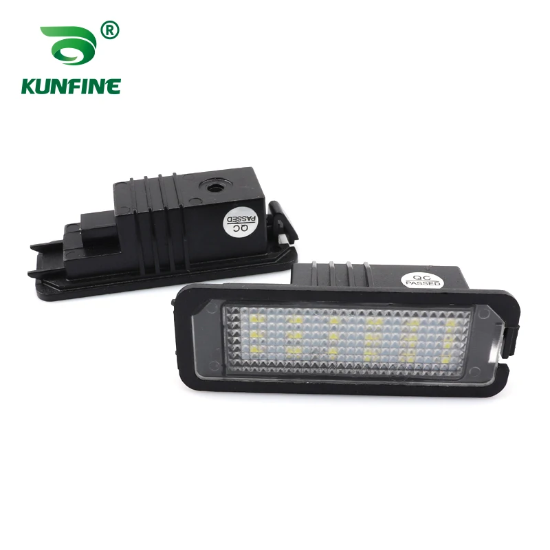 2PCs Car LED Number License Plate Light LED License Lamp For Bentley Continental GT Flying Spur OEM No. 3D0943021A 1J6943021B view 5