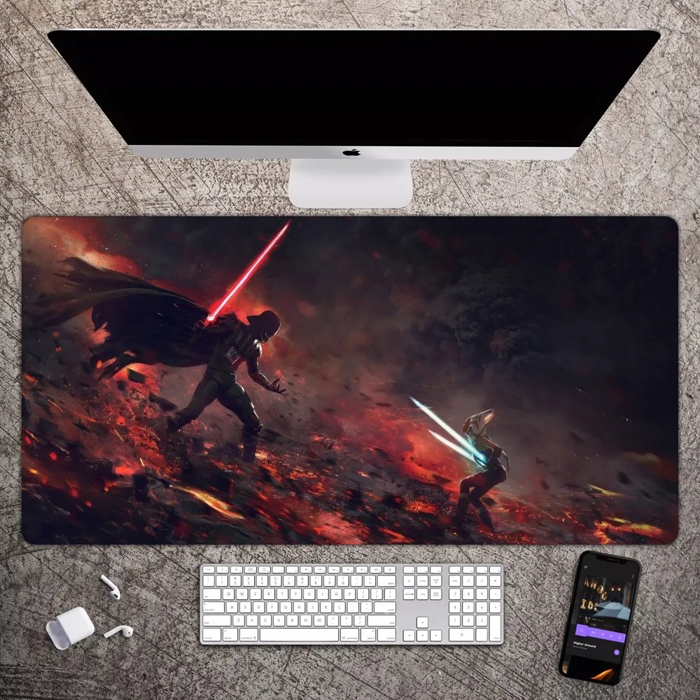 Star Wars Mousepad Large Gaming Compute Gamer PC Keyboard Mouse Mat
