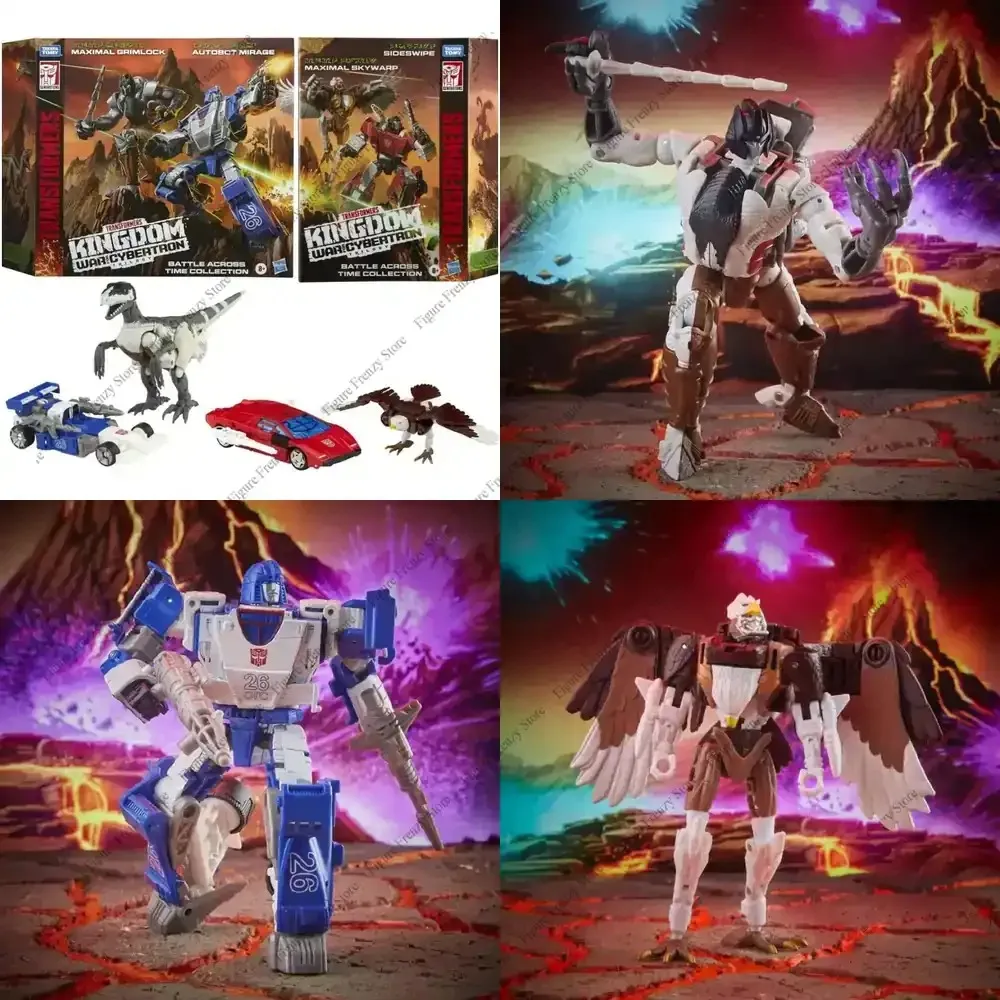 Special Offer Transformers Toys Generations Kingdom Battle Across Time Collection for Mirage Grimlock Siswipe Maximal Skywarp