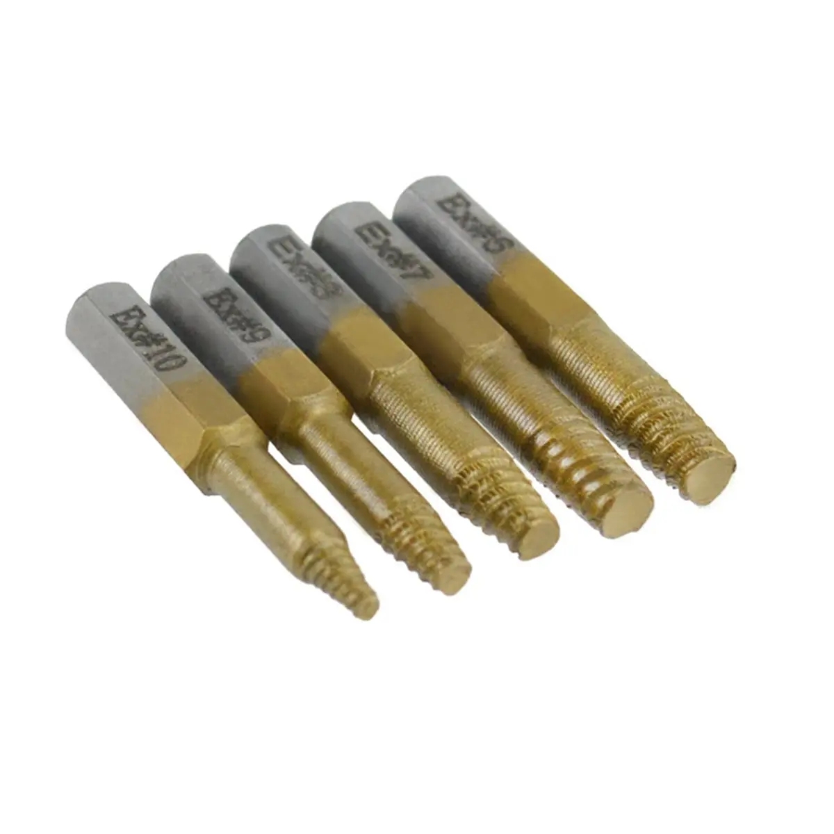 

Набор титановых экстракторов для зачищенных, сломанных, поврежденных винтов — 22 шт., набор для снятия сверл, экстракторы