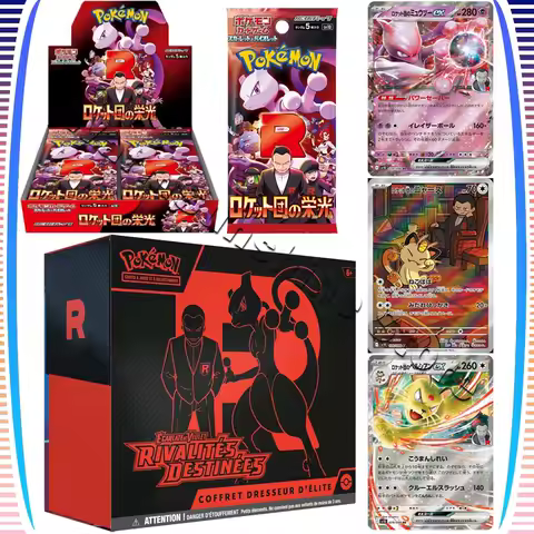 Original Pokemon Cards PTCG SV10 Japanese Version/American version Card Rocket team's Glorious Toys Box Children Birthday Gifts