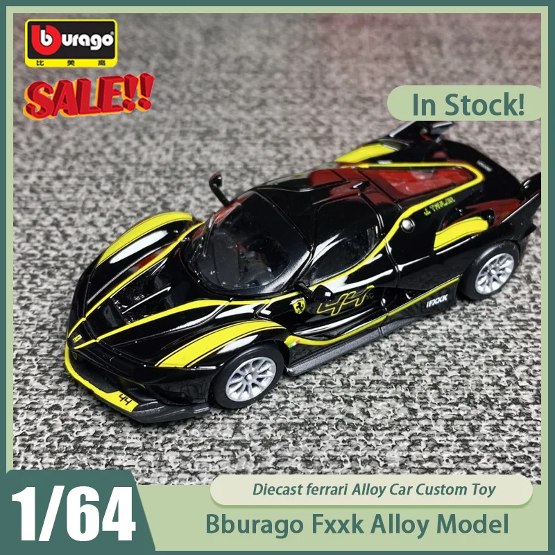 

Новинка в наличии Bburago 1:64 Fxxk 812 Competizione Datyona Sp3 из сплава, миниатюрная литая под давлением модель автомобиля, игрушки на заказ для детей