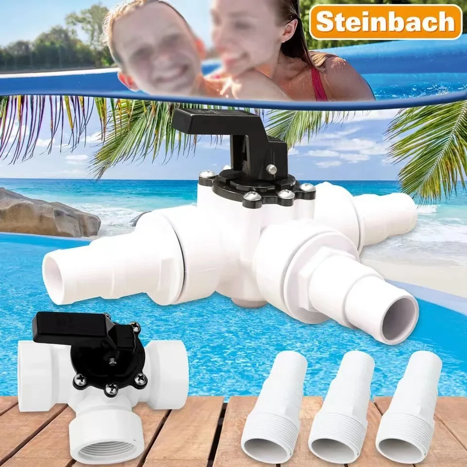 For Jandy 3 Way 1 5 Inch Diverter Valve 4715 Replacement Pool SPA Valve Three Port