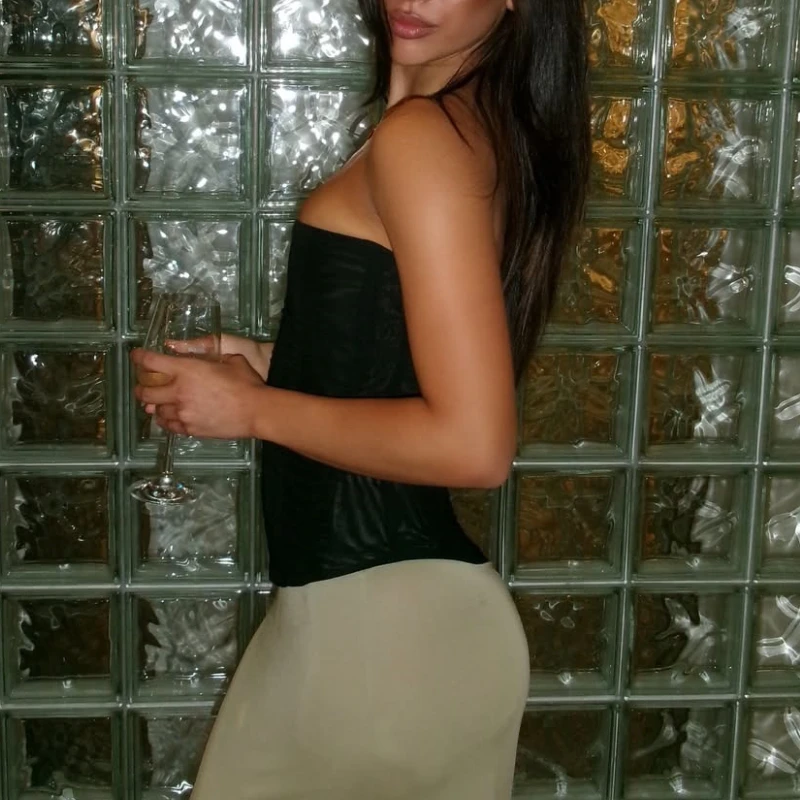 المرأة عالية الخصر هيكل السمكة الخصر مشد أعلى Bodycon أكمام شبكة سترة المحملة Y2K الصيف بلون مثير تانك القمم