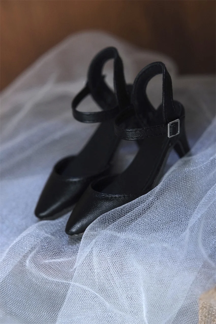 

1/3 bjd Shoes 3 points pointed leather face Sandals High heel Sandals bjd Doll accessories