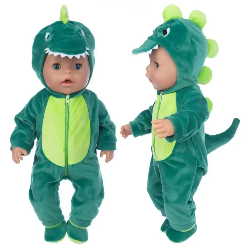 doll clothes 43cm Bebe doll spring green Coat for 18 Inch American Generation Girl Doll sport sweater