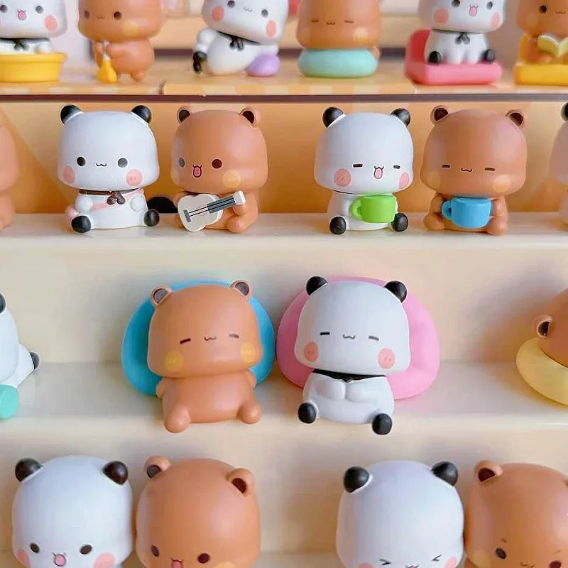 

Genuine Bubu And Dudu Daily Blind Boxes Cute Figurines Trendy Toys Suprise Box Desk Decoration Kawaii Model Birthday Doll Gift