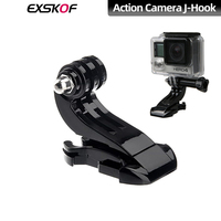 For GoPro J-Hook Vertical Snap Mount Tripod Mount Adapter For GoPro Hero 13 12 11 10 9 Insta360 X5 X4 X3 DJI Action 5 4 3 AKASO