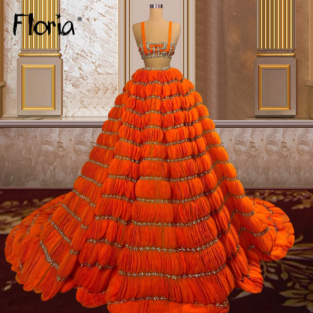 

Floria Formal Party Gowns Women Luxury Prom Dresses 2 Pieces Engagement Party Dress 2022 Wedding Robes Islamic Turkish De Soiree