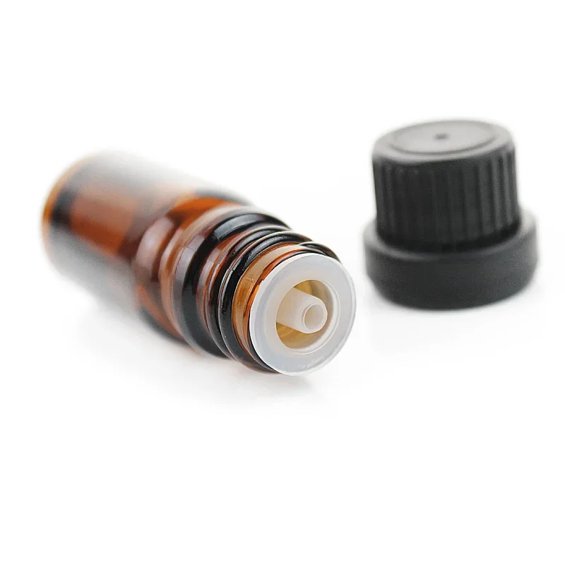

36Pcs 5ml-30ml Amber Refillable Essential Oil Bottles Portable Travel Glass Orifice Reducer Dropper Perfume Dispenser Containers