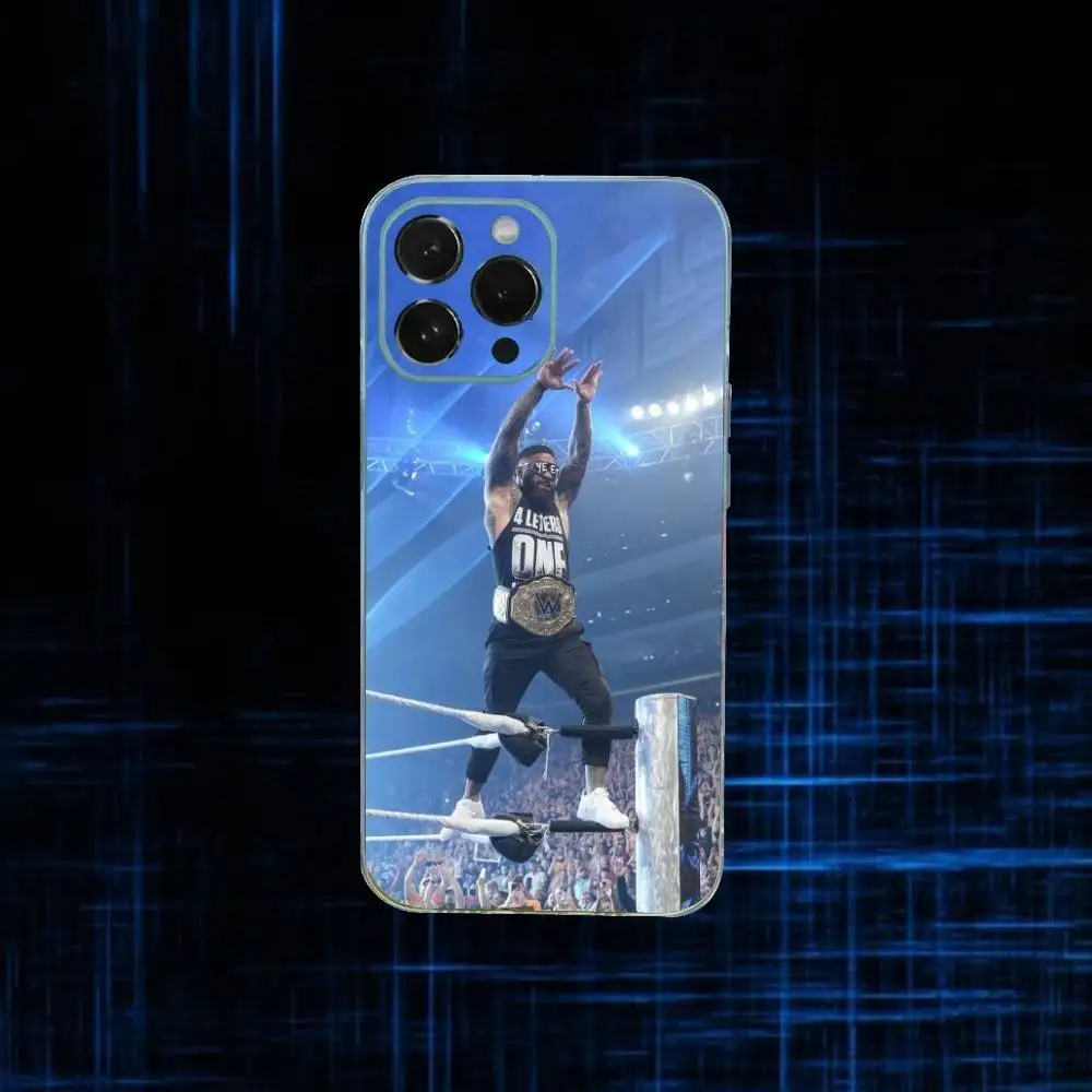 Casing HP J-Jey U-Uso YEET Untuk iPhone17,16,15,14,13,12,11 Plus,Pro Max Bahan Lembut Transparan