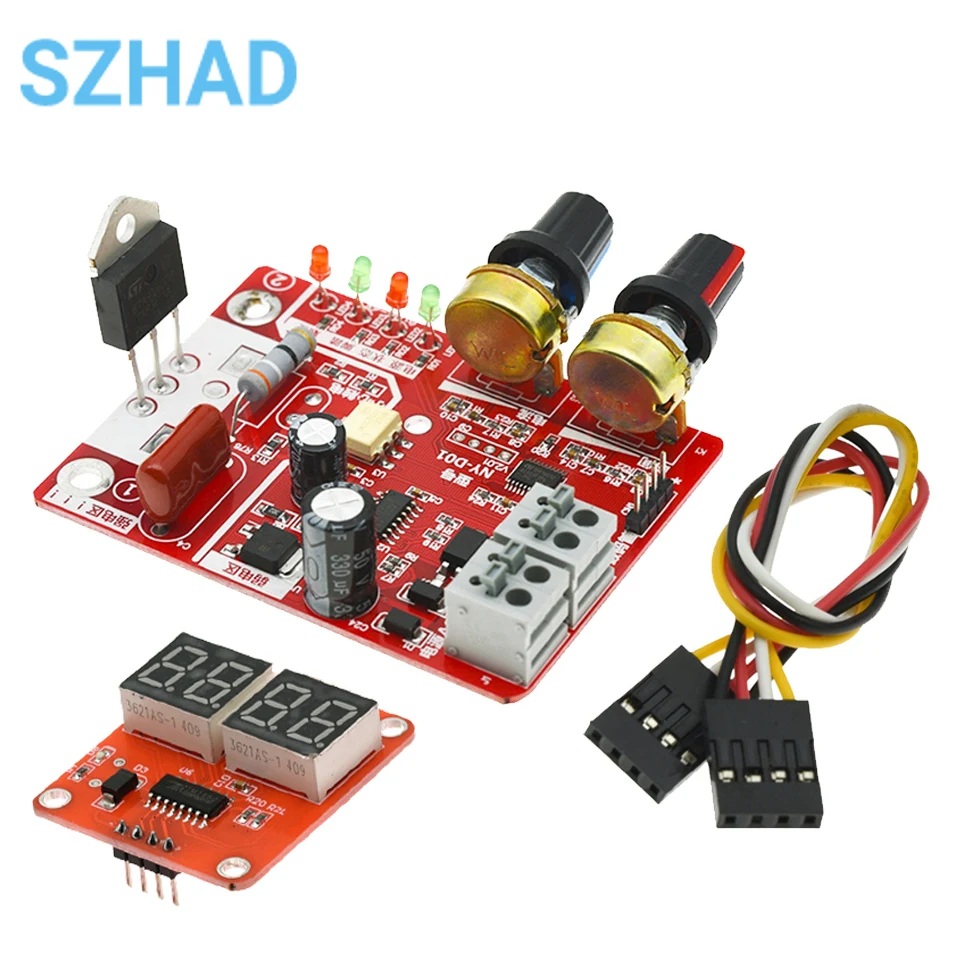 NY-D01 Spot Welding Machine Control Board Adjusting Time Current Digital Display Spot Welding Machine Transformer Controller