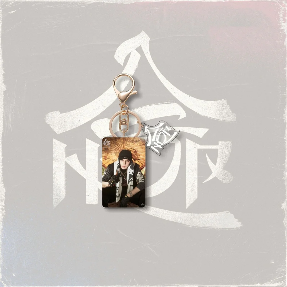 Kpop Boy Group New Ablum HOP Acrylic Keychain 2pcs Backpack Pendent Seo Chang-Bin HyunJin Felix Bangchan Han Fans Gift Collectin