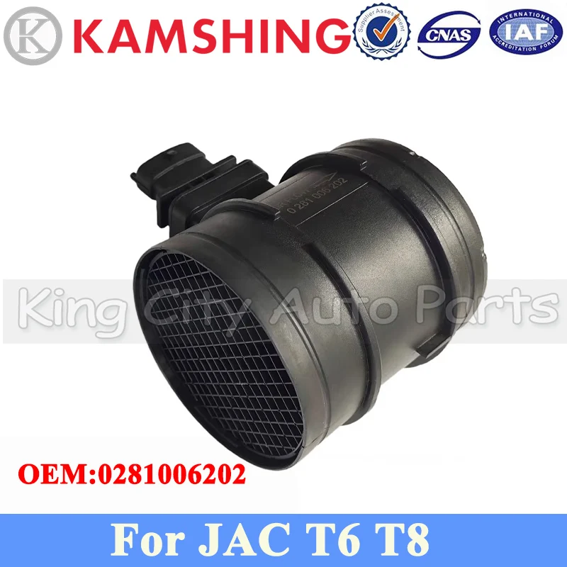 

CAPQX расходомер воздуха датчик MAF для JAC T6 T8 датчик расхода воздуха 0281006202