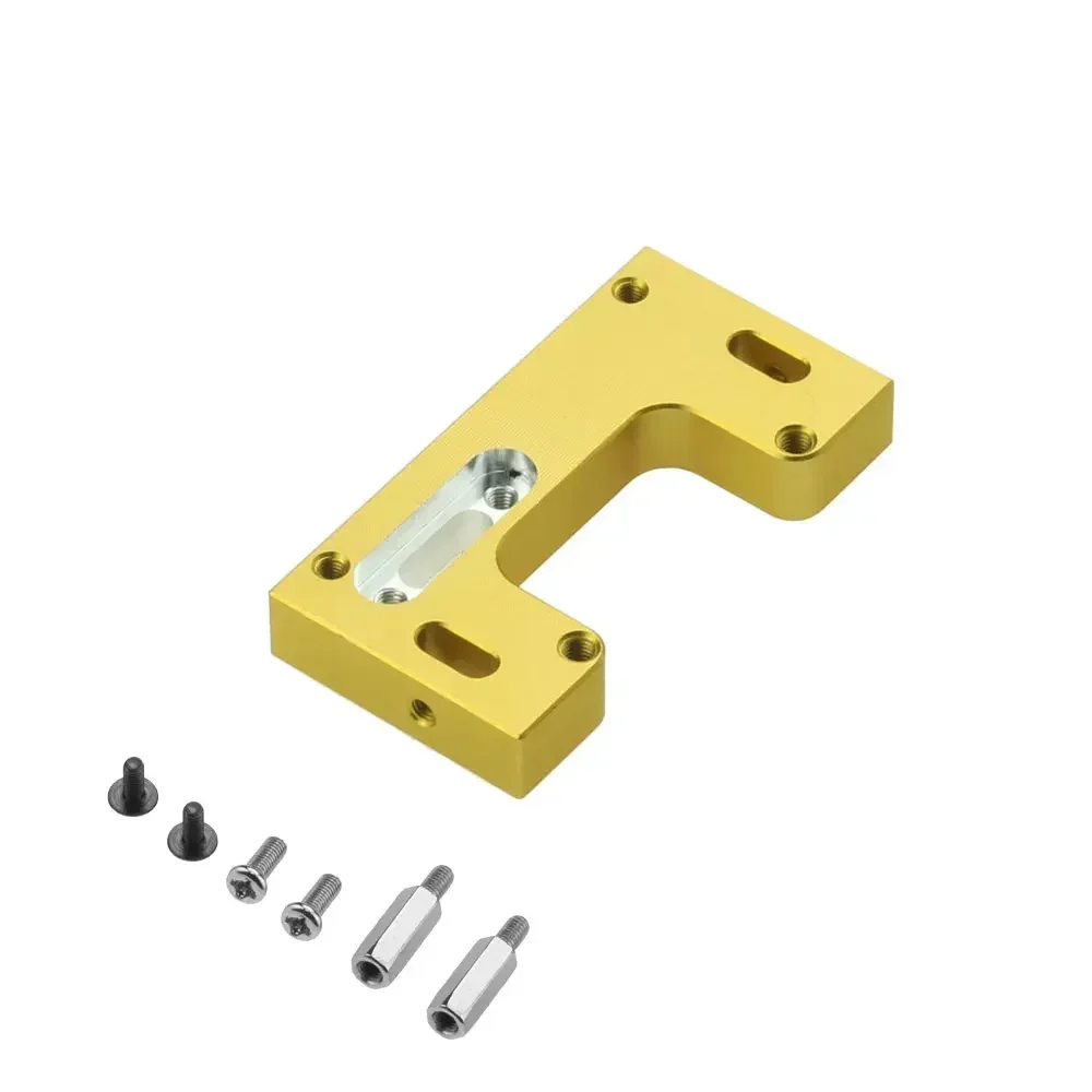 ขายึดเซอร์โวพวงมาลัยโลหะสำหรับรถบังคับวิทยุ WPL 1/16 MN D90 99s อะไหล่อัพเกรด