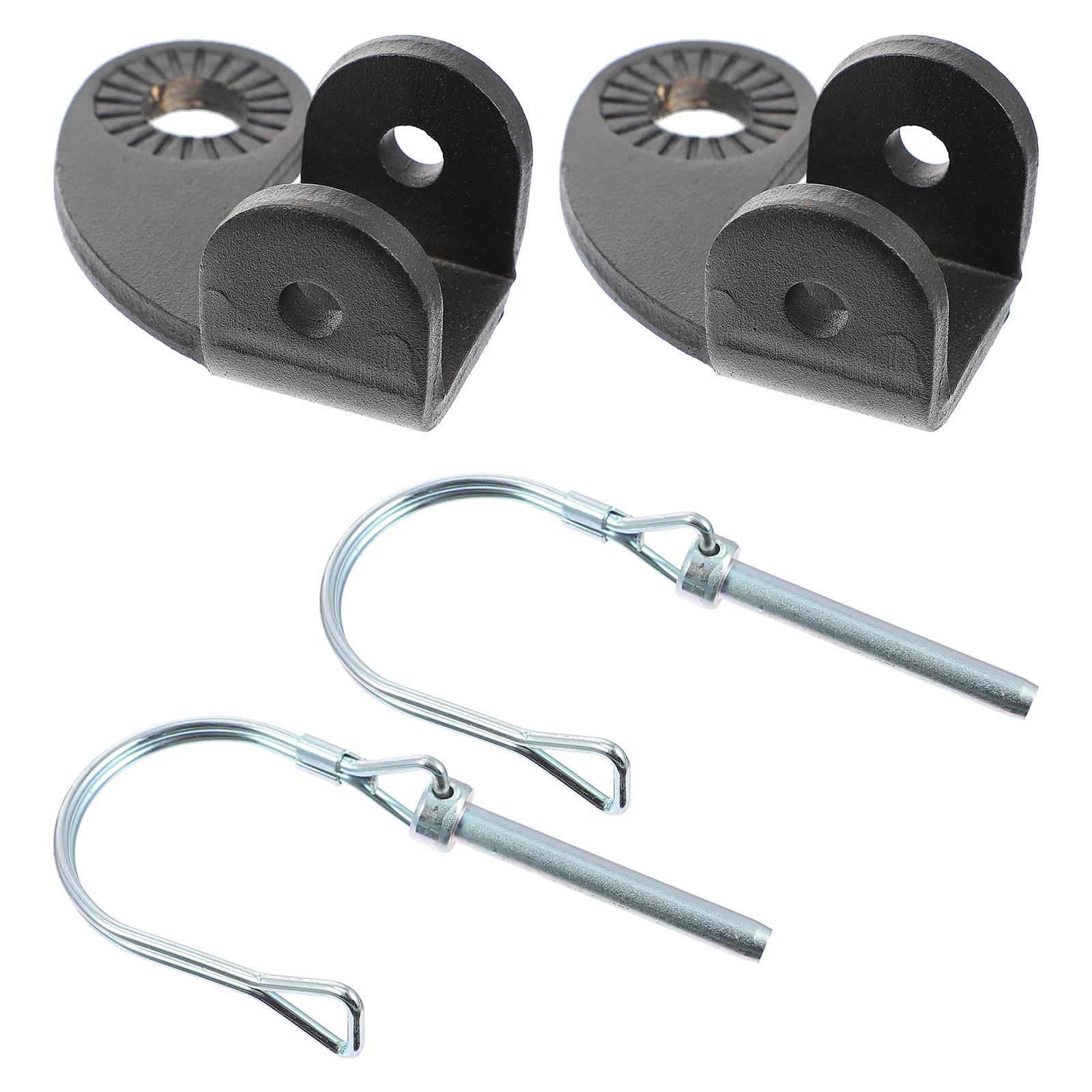 

2Sets Bike Trailer Coupler Heavy Duty Steel Mount Adapter for Pulling Pets Cargo Trailer Accessories Bike Coupler