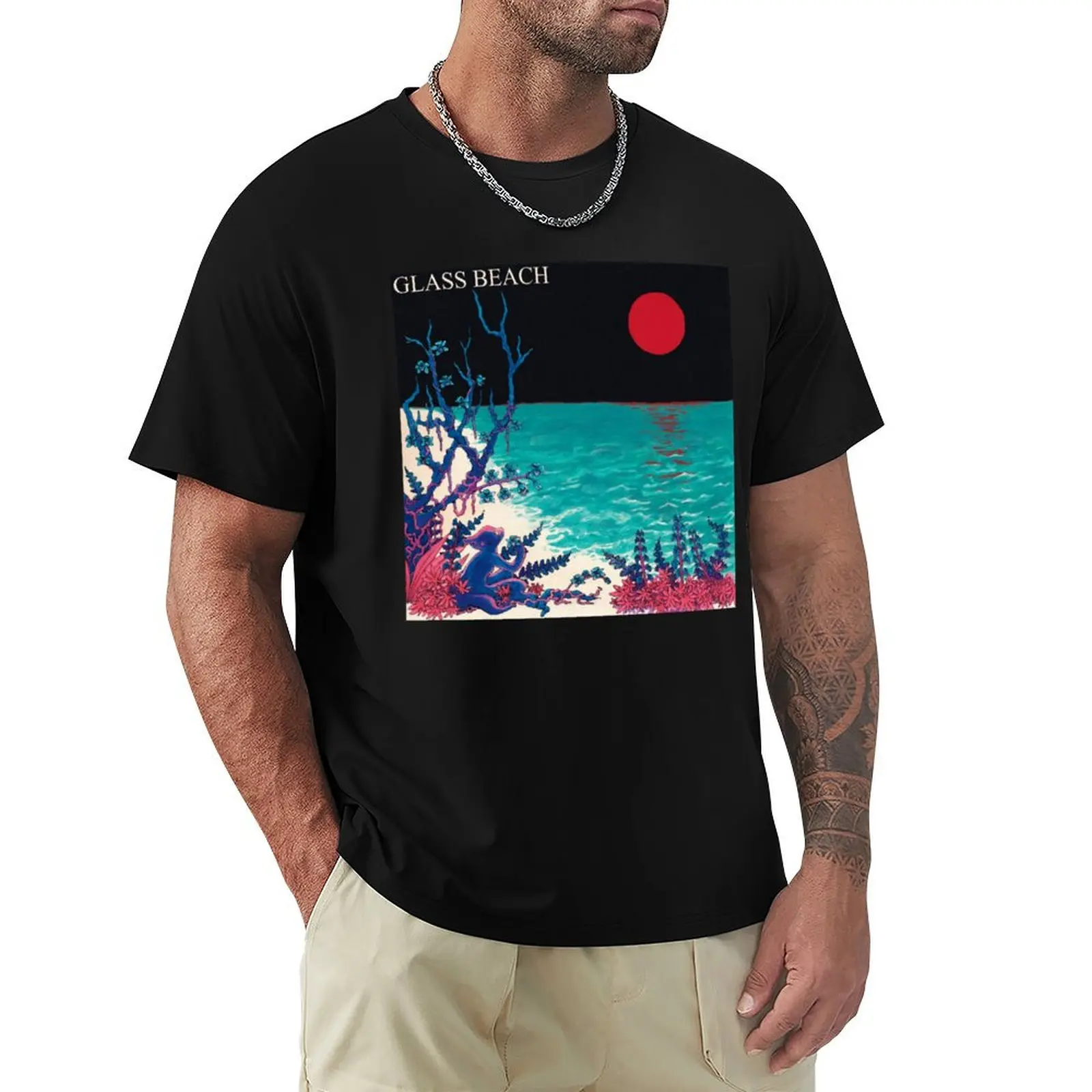 glass beach the first glass beach album T-Shirt Lightweight Basic Short Sleeve Shirt