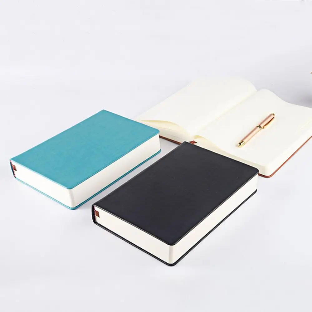 Quaderno per schizzi A4/A5/A6 Pagine interne vuote super spesse Scrittura Blocco note vuoto Copertina morbida in pelle PU 330 fogli Diario Diario Notebook
