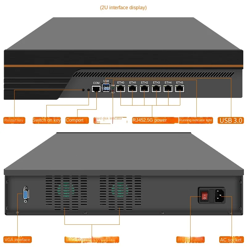 Six-Port 6-Port 2.5G Commercial