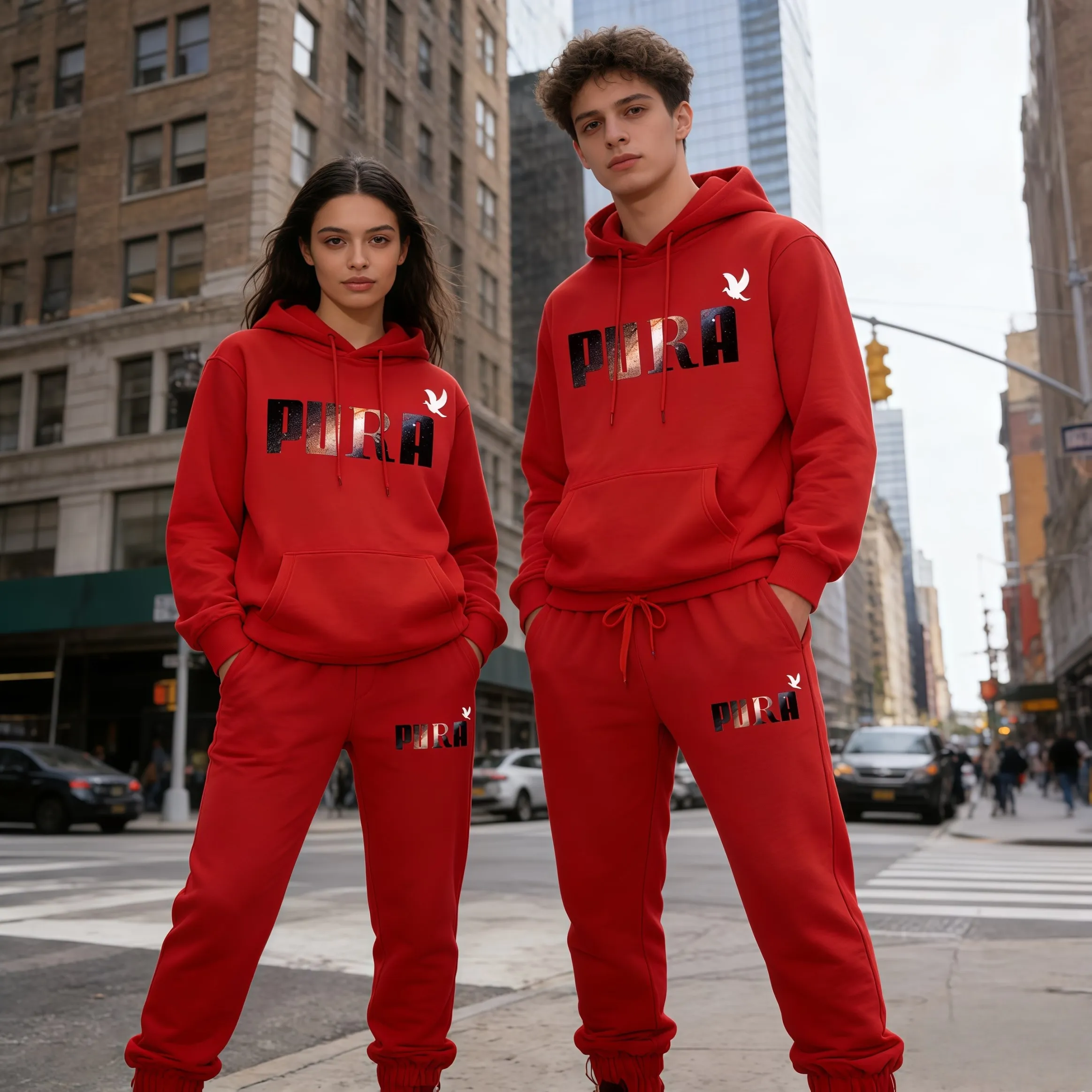 

2026 fashion couple sets, sports hooded shirts and sports pants sets, casual hooded shirts and sports pants sets