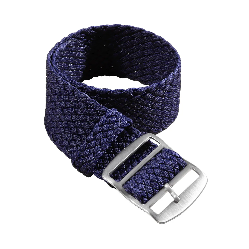 Nylon gewebtes Canvas-Uhrenarmband 14 mm 16 mm 18 mm 20 mm 22 mm für Perlon für Omega Ersatzarmband Herren Damen Sport Universalarmband