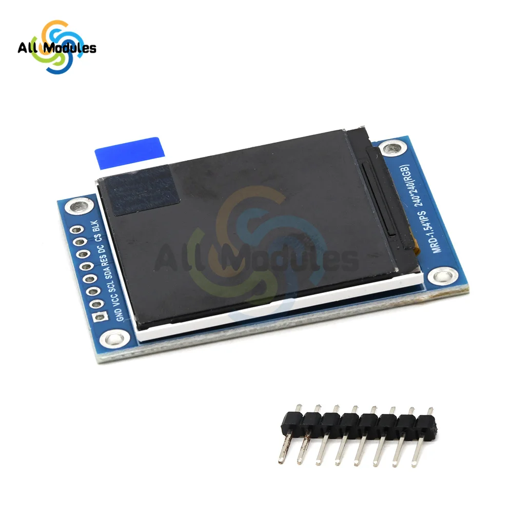 Imagem -06 - Tela de Exibição Colorida Tft Lcd Ips 154 114 St7789 St7789v Drive ic Spi hd