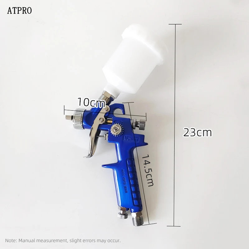 0.8MM Nozzle Caliber MINI Bottle 125ML Capacity High Atomization Car Small Area Scratch Repair Spray Gun