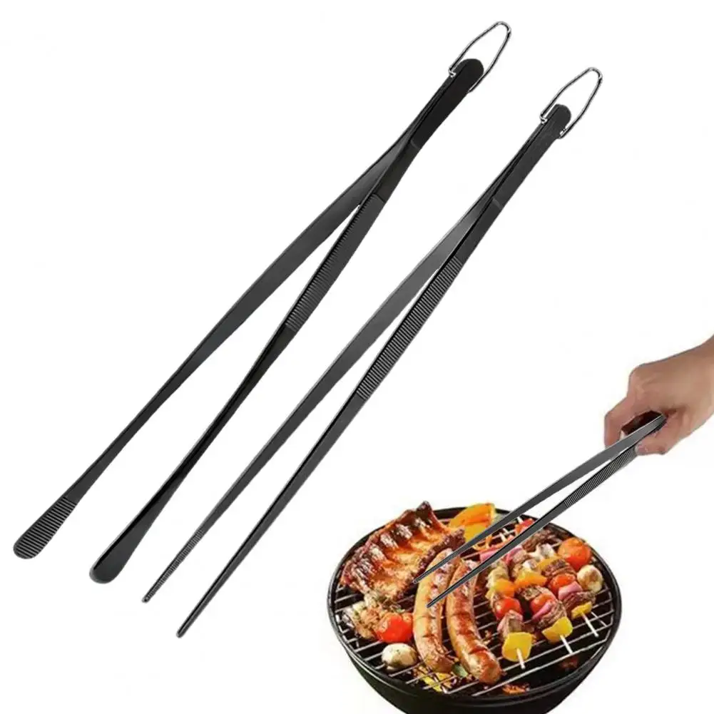 Serrated Tips Cooking Tongs 12 Inch Stainless Steel Kitchen Cooking Tongs with Serrated Tips for Chef for Pasta for Cooking