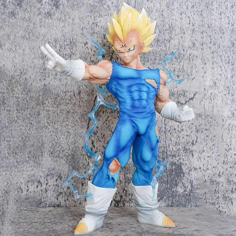

26cm Dragon Ball Z Majin Vegeta Figura Anime DBZ Super Saiyan Action Figures Toys Model Ornament GK Statue Peripheral Kids Gift