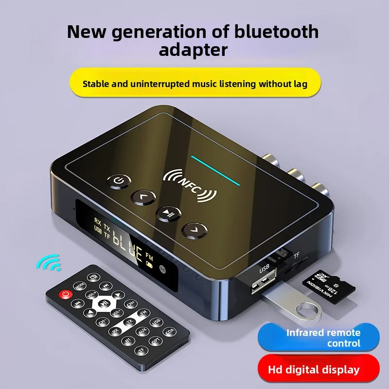 

Power Amplifier Speaker Bluetooth Receiver Audio Transmitter 5.4 Wireless Adapter for Computer TV Bluetooth Adapter