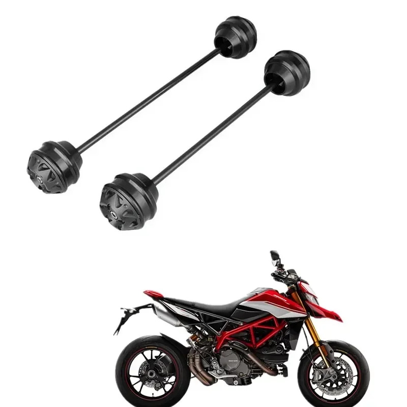 

FOR DUCATI Hypermotard 796 1100 S 821 SP 939 SP 950 SP Hypermotard Front Wheel Protector Axle Fork Crash Slider