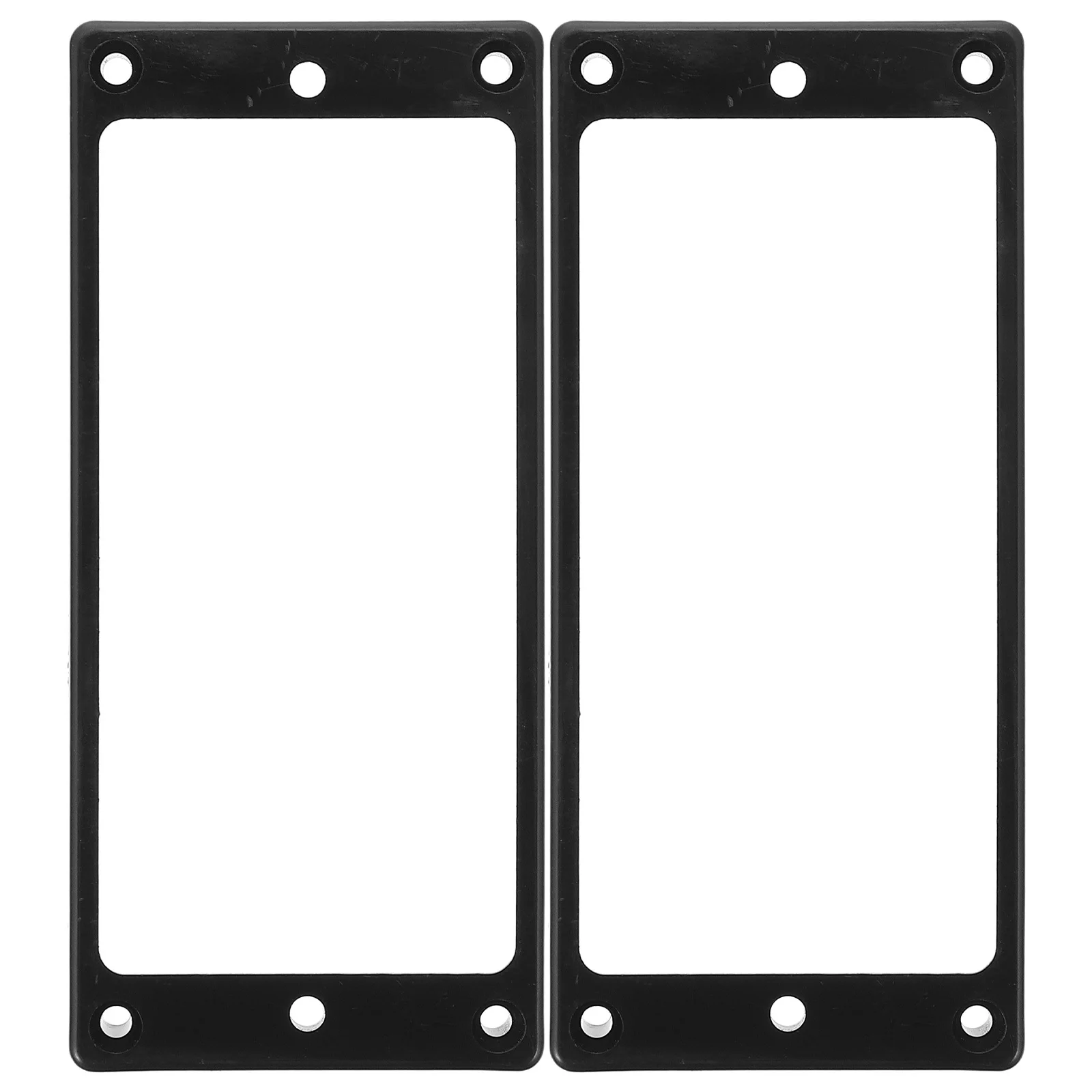

2Pcs Electric Guitar Pickup Frames Durable Protective Cover Frame Plastic Replacement Part Pickups Cover Frame