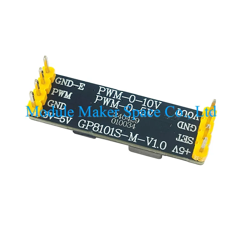 GP8101S 1 Channel PWM to Analog Voltage Converter Module 0-5V/10V Adjustable DAC Signal Generator Board