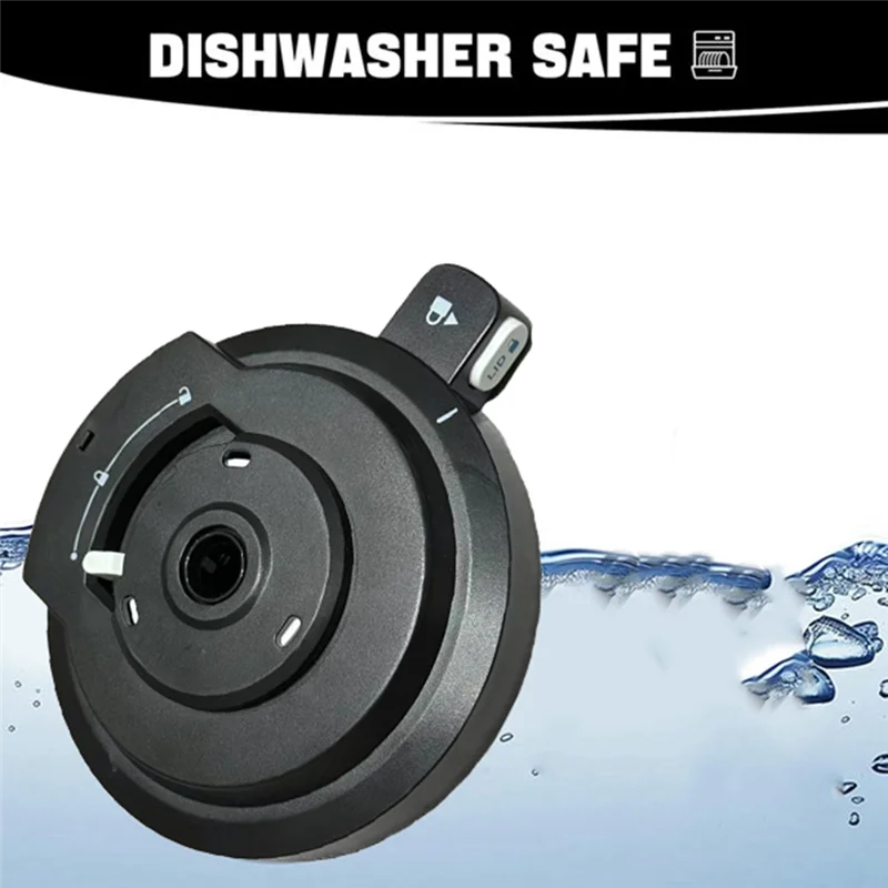 FNJK-Coperchio Ciotola Esterno Per Ninja NC700/NC701 Serie Gelatiera Sostituzione Coperchio Ciotola Crema Riutilizzabile (SENZA Paletta)