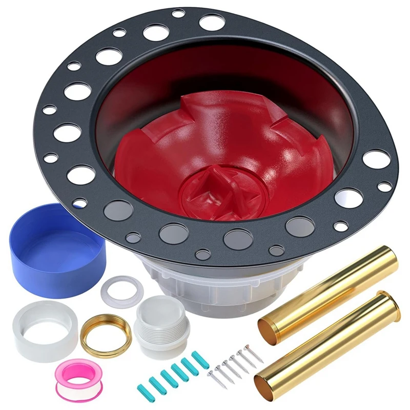 

HLZS-ITD5135 Freestanding Bathtub Drain Blank Kit, Bathtub Drain Kit With Brass Tailpiece For Floor Standing Bathtub