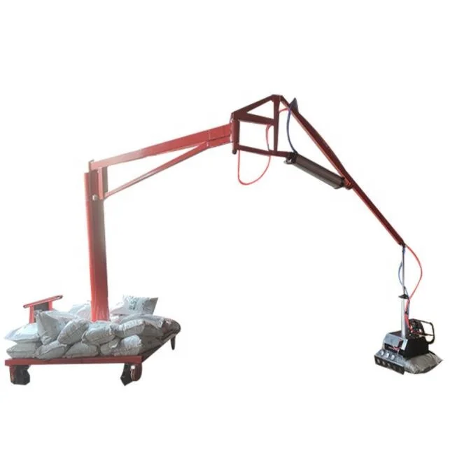 Fully automatic balancing cement processing mechanical gripper